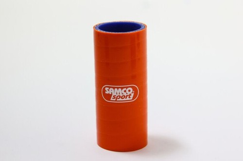 Samco orange hose - and, clip