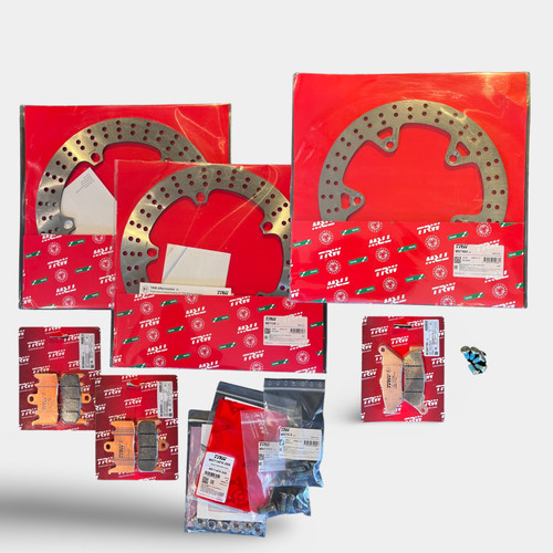 Trw brake disc pads - brake, bolts