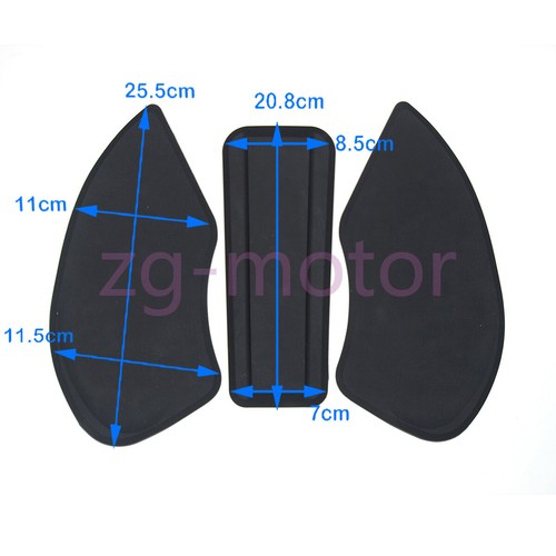 Black tank traction side - side, pad