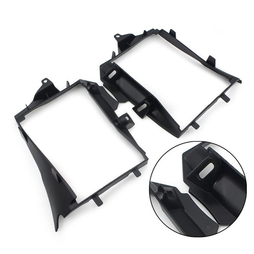 Radiator guard plastic black - radiator,